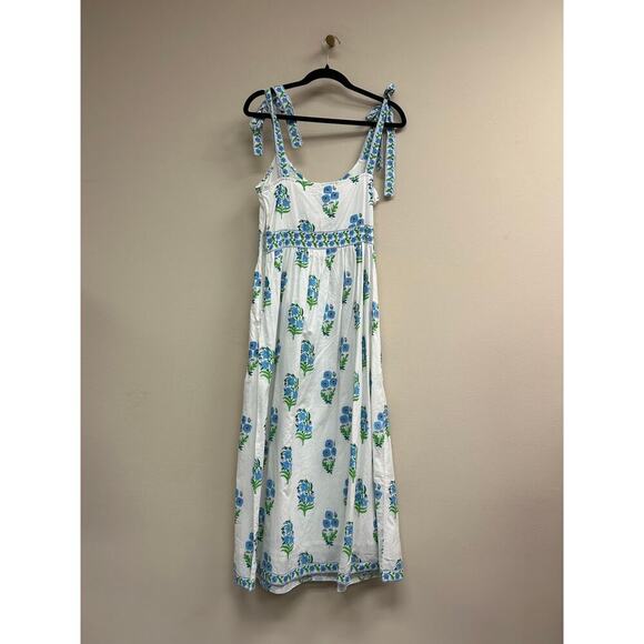 PINK CITY PRINTS Cyan Magnolia Maree Dress Size S - NWT - Picture 5 of 5